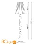 Торшер Patrizia Garganti Ginger & Fred PG519 - Схема